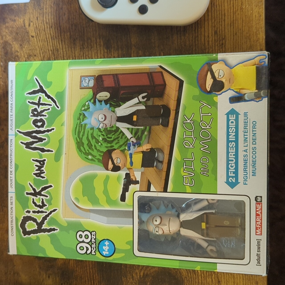 Evil Rick & Morty building blocks